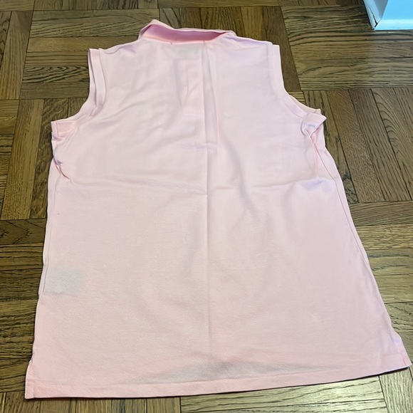 Sleeveless Classic Ralph Lauren Golf Polo with Pine Valley Golf Course Logo - Picture 6 of 6
